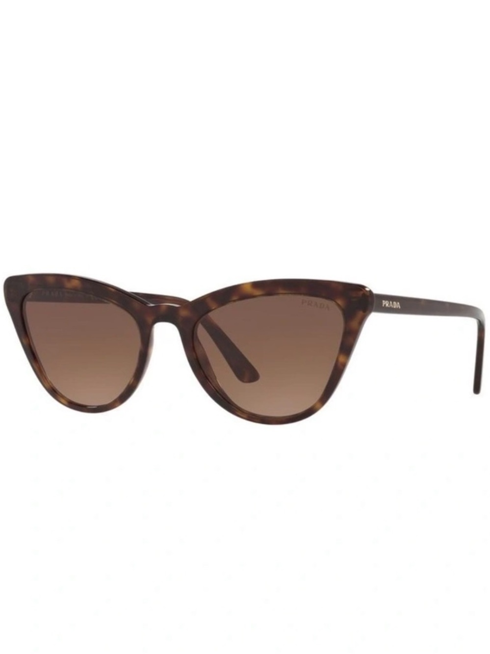 Prada Tortoiseshell Cat-Eye Sunglasses